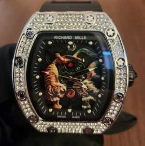 51-01 Tourbillon Michelle Yeoh "Tiger and Dragon" Quartz Watch